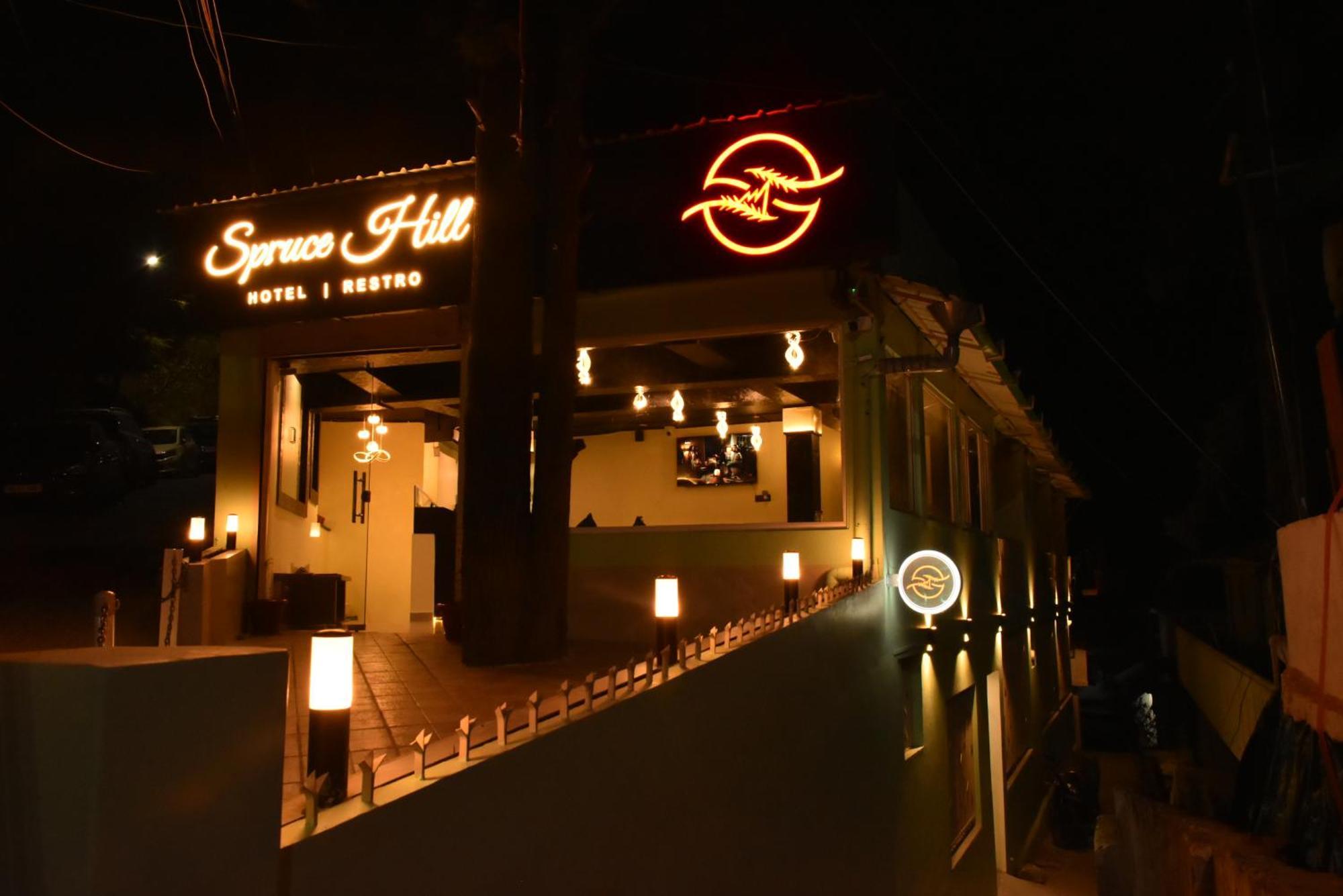 Spruce Hill Hotel & Restro ไนนิตาล ภายนอก รูปภาพ